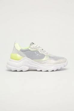 Sneakers Pepe Jeans - Υποδήματα Eccles Top ασημί