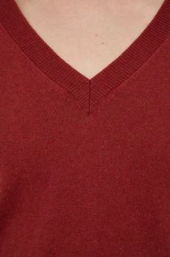 Χωρίς φερμουάρ Πουλόβερ με μείγμα κασμίρ Pepe Jeans χρώμα: κόκκινο -Pepe Jeans Sales Store unnamed file 5325