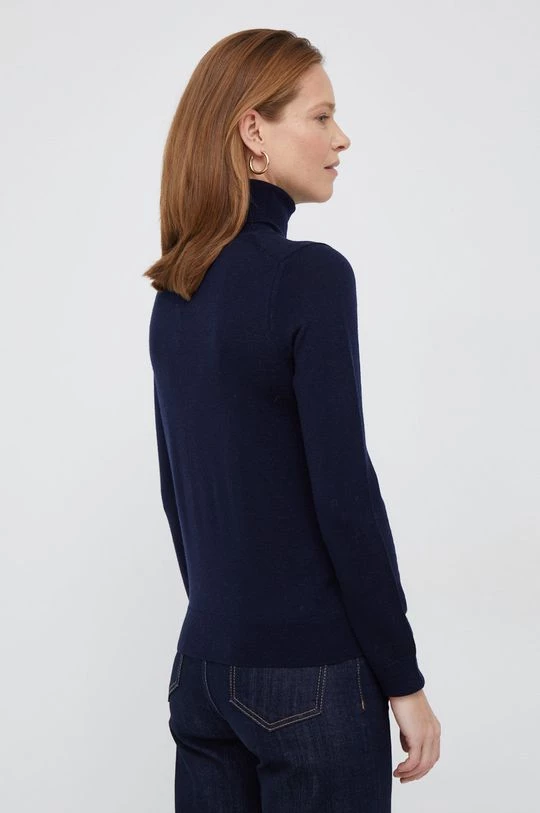 Χωρίς φερμουάρ Μάλλινο πουλόβερ Pepe Jeans χρώμα: ναυτικό μπλε 4 Χωρίς φερμουάρ Μάλλινο πουλόβερ Pepe Jeans χρώμα: ναυτικό μπλε - Image 2