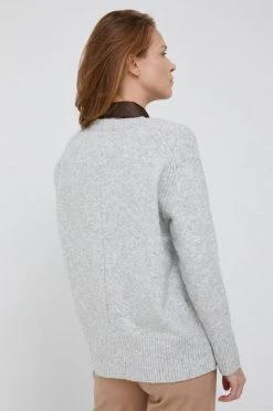 Χωρίς φερμουάρ Πουλόβερ με προσθήκη μαλλιού Pepe Jeans χρώμα: γκρι, -Pepe Jeans Sales Store unnamed file 5337