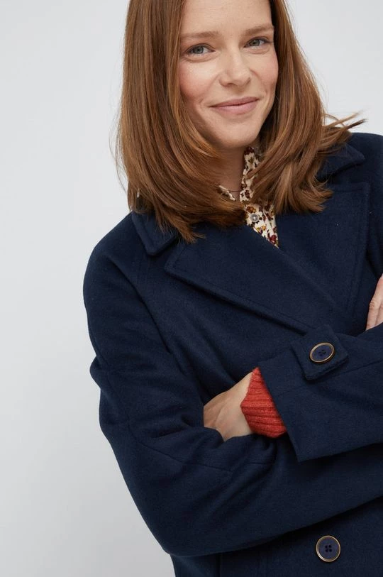 Παλτά Μάλλινο παλτό Pepe Jeans ναυτικό μπλε 6 Παλτά Μάλλινο παλτό Pepe Jeans ναυτικό μπλε - Image 4