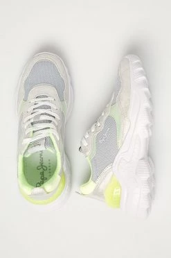 Sneakers Pepe Jeans - Υποδήματα Eccles Top ασημί -Pepe Jeans Sales Store unnamed file 535