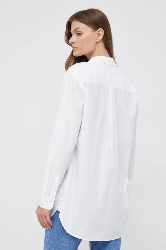 Πουκάμισα Βαμβακερό πουκάμισο Pepe Jeans άσπρο 5 Πουκάμισα Βαμβακερό πουκάμισο Pepe Jeans άσπρο - Image 3