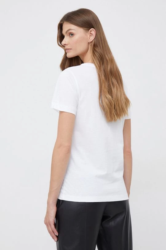 Κοντομάνικο Βαμβακερό μπλουζάκι Pepe Jeans άσπρο 5 Κοντομάνικο Βαμβακερό μπλουζάκι Pepe Jeans άσπρο - Image 3