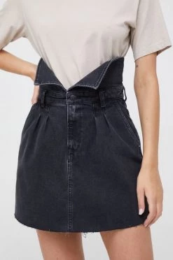 Φούστες Τζιν φούστα Pepe Jeans μαύρο -Pepe Jeans Sales Store unnamed file 5430
