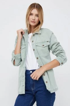 Πουκάμισα Πουκάμισο Pepe Jeans πράσινο