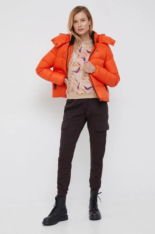 Υφασμάτινα Παντελόνι Pepe Jeans καφέ, 4 Υφασμάτινα Παντελόνι Pepe Jeans καφέ, - Image 2