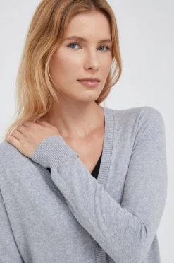 Με φερμουάρ Ζακέτα με μείγμα κασμίρ Pepe Jeans γκρι -Pepe Jeans Sales Store unnamed file 5496