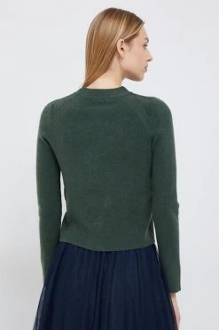 Χωρίς φερμουάρ Πουλόβερ με προσθήκη μαλλιού Pepe Jeans χρώμα: πράσινο, -Pepe Jeans Sales Store unnamed file 5526