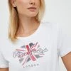 Κοντομάνικο Βαμβακερό μπλουζάκι Pepe Jeans άσπρο -Pepe Jeans Sales Store unnamed file 5529