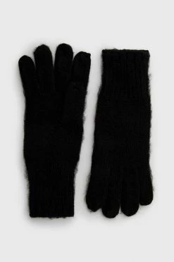 Γάντια Pepe Jeans μαύρο