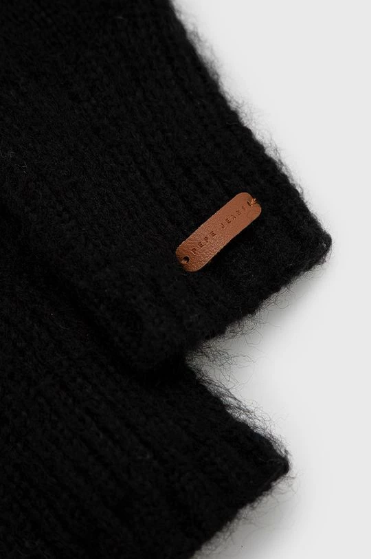 Γάντια Pepe Jeans μαύρο 4 Γάντια Pepe Jeans μαύρο - Image 2