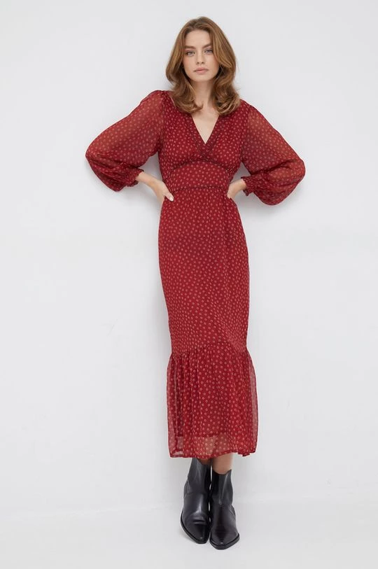 Φορέματα Φόρεμα Pepe Jeans κόκκινο 4 Φορέματα Φόρεμα Pepe Jeans κόκκινο - Image 2