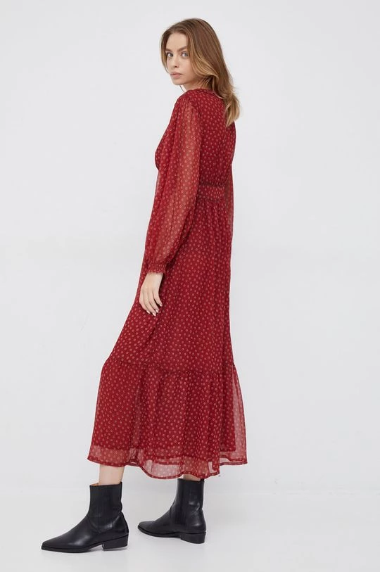 Φορέματα Φόρεμα Pepe Jeans κόκκινο 5 Φορέματα Φόρεμα Pepe Jeans κόκκινο - Image 3