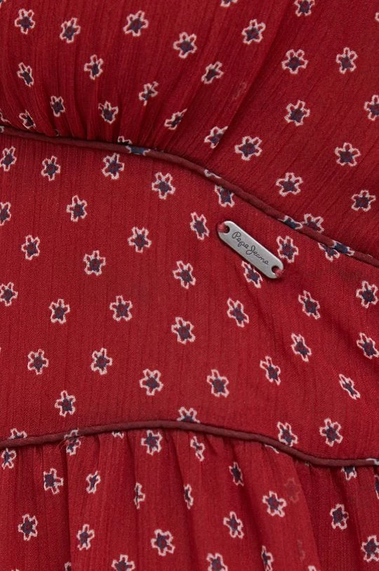 Φορέματα Φόρεμα Pepe Jeans κόκκινο 7 Φορέματα Φόρεμα Pepe Jeans κόκκινο - Image 5