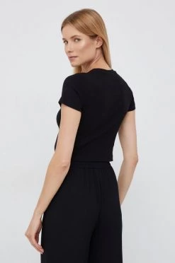 Κοντομάνικο Μπλουζάκι Pepe Jeans μαύρο -Pepe Jeans Sales Store unnamed file 5604