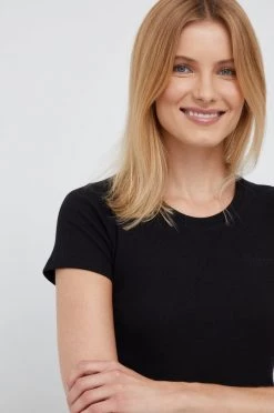 Κοντομάνικο Μπλουζάκι Pepe Jeans μαύρο -Pepe Jeans Sales Store unnamed file 5605