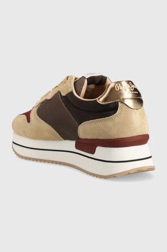 Sneakers Αθλητικά Pepe Jeans Rusper Poise μπεζ 5 Sneakers Αθλητικά Pepe Jeans Rusper Poise μπεζ - Image 3