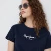 Κοντομάνικο Βαμβακερό μπλουζάκι Pepe Jeans ναυτικό μπλε 1 Κοντομάνικο Βαμβακερό μπλουζάκι Pepe Jeans ναυτικό μπλε -Pepe Jeans Sales Store unnamed file 5627