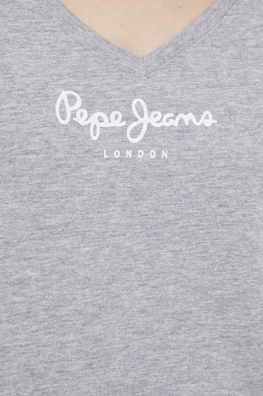 Κοντομάνικο Μπλουζάκι Pepe Jeans γκρι 7 Κοντομάνικο Μπλουζάκι Pepe Jeans γκρι - Image 5