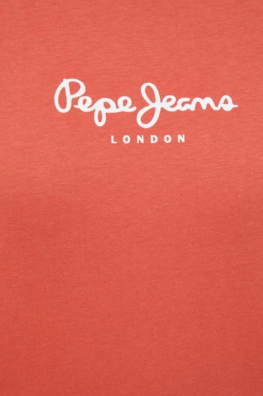 Κοντομάνικο Βαμβακερό μπλουζάκι Pepe Jeans ροζ 7 Κοντομάνικο Βαμβακερό μπλουζάκι Pepe Jeans ροζ - Image 5