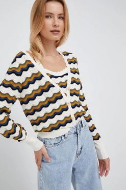 Με φερμουάρ Πλεκτή ζακέτα Pepe Jeans πολύχρωμο