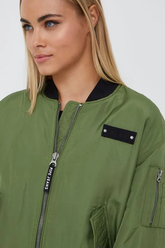 Κοντά μπουφάν Μπουφάν Bomber Pepe Jeans χρώμα: πράσινο 6 Κοντά μπουφάν Μπουφάν Bomber Pepe Jeans χρώμα: πράσινο - Image 4