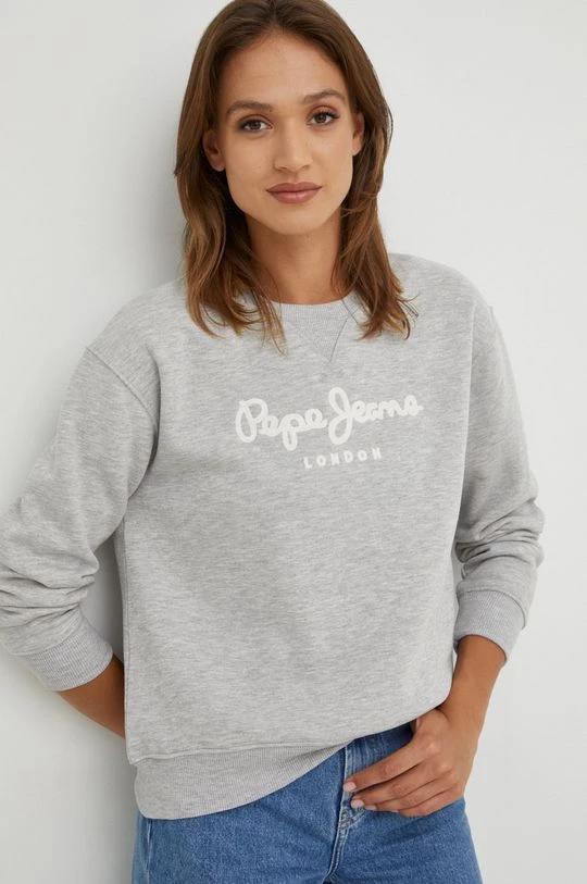 Χωρίς φερμουάρ Μπλούζα Pepe Jeans γκρι 4 Χωρίς φερμουάρ Μπλούζα Pepe Jeans γκρι - Image 2