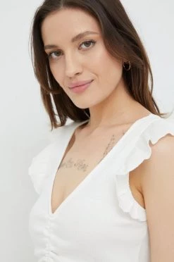 Αμάνικος Top Pepe Jeans άσπρο 10 Αμάνικος Top Pepe Jeans άσπρο -Pepe Jeans Sales Store unnamed file 5724