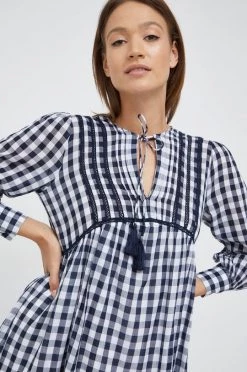 Φορέματα Βαμβακερό φόρεμα Pepe Jeans άσπρο -Pepe Jeans Sales Store unnamed file 5751