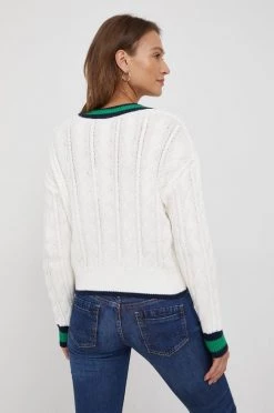 Χωρίς φερμουάρ Πουλόβερ Pepe Jeans άσπρο -Pepe Jeans Sales Store unnamed file 5769