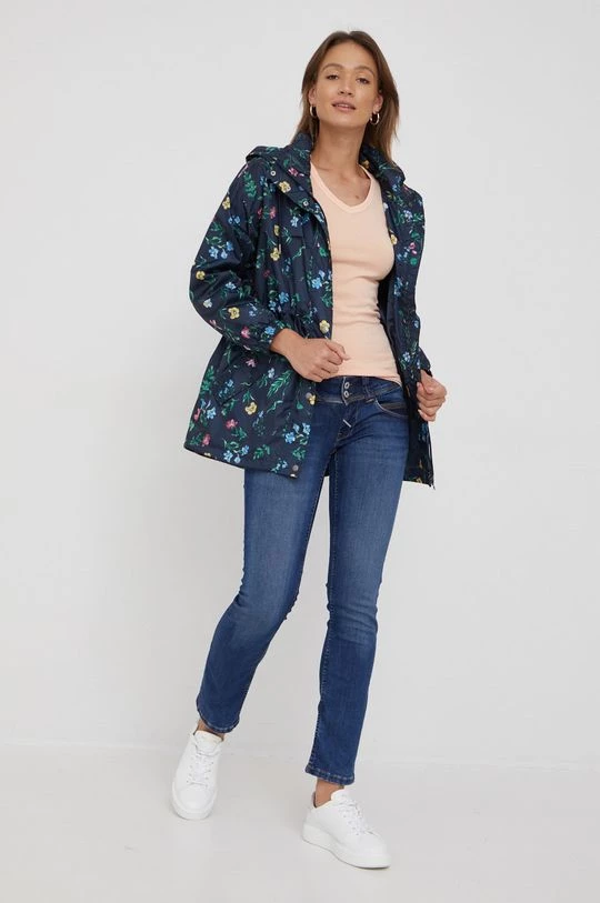 Μακριά μπουφάν Eπανωφόρι Pepe Jeans ναυτικό μπλε 4 Μακριά μπουφάν Eπανωφόρι Pepe Jeans ναυτικό μπλε - Image 2