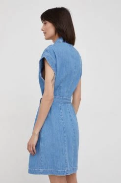 Φορέματα Φόρεμα τζιν Pepe Jeans μπλε -Pepe Jeans Sales Store unnamed file 5847