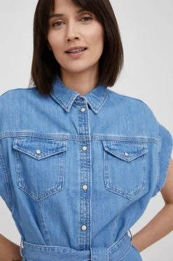 Φορέματα Φόρεμα τζιν Pepe Jeans μπλε -Pepe Jeans Sales Store unnamed file 5848