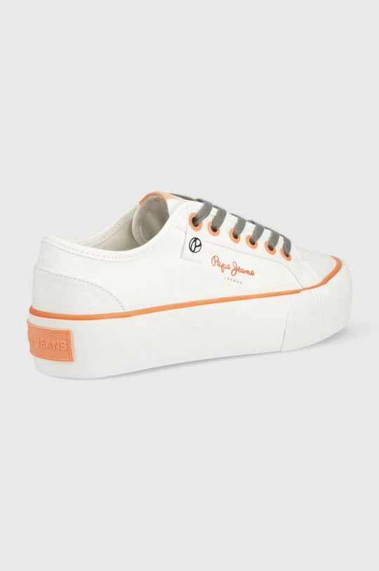 Χαμηλά Πάνινα παπούτσια Pepe Jeans Ottis W Bass άσπρο 4 Χαμηλά Πάνινα παπούτσια Pepe Jeans Ottis W Bass άσπρο - Image 2