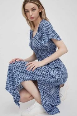 Φορέματα Φόρεμα Pepe Jeans Miracle μπλε -Pepe Jeans Sales Store unnamed file 5915