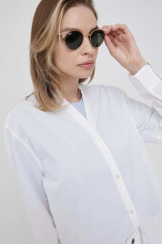 Πουκάμισα Βαμβακερό πουκάμισο Pepe Jeans Helia χρώμα: άσπρο, 7 Πουκάμισα Βαμβακερό πουκάμισο Pepe Jeans Helia χρώμα: άσπρο, - Image 5