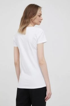 Κοντομάνικο Βαμβακερό μπλουζάκι Pepe Jeans Baia άσπρο -Pepe Jeans Sales Store unnamed file 5926