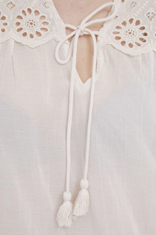 Μπλούζες Μπλουζάκι Pepe Jeans Stella χρώμα: μπεζ 7 Μπλούζες Μπλουζάκι Pepe Jeans Stella χρώμα: μπεζ - Image 5