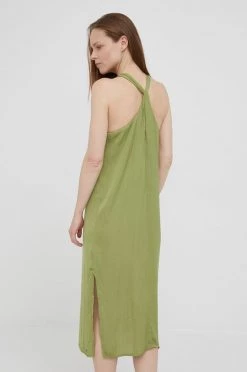 Φορέματα Φόρεμα Pepe Jeans Peyton πράσινο -Pepe Jeans Sales Store unnamed file 5946