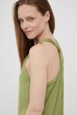 Φορέματα Φόρεμα Pepe Jeans Peyton πράσινο -Pepe Jeans Sales Store unnamed file 5947