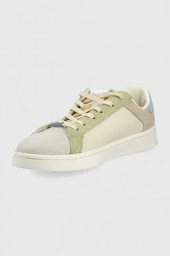 Sneakers Δερμάτινα αθλητικά παπούτσια Pepe Jeans Milton Basic μπεζ -Pepe Jeans Sales Store unnamed file 5981