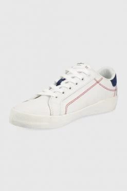 Sneakers Δερμάτινα αθλητικά παπούτσια Pepe Jeans Kioto Tech άσπρο -Pepe Jeans Sales Store unnamed file 5996