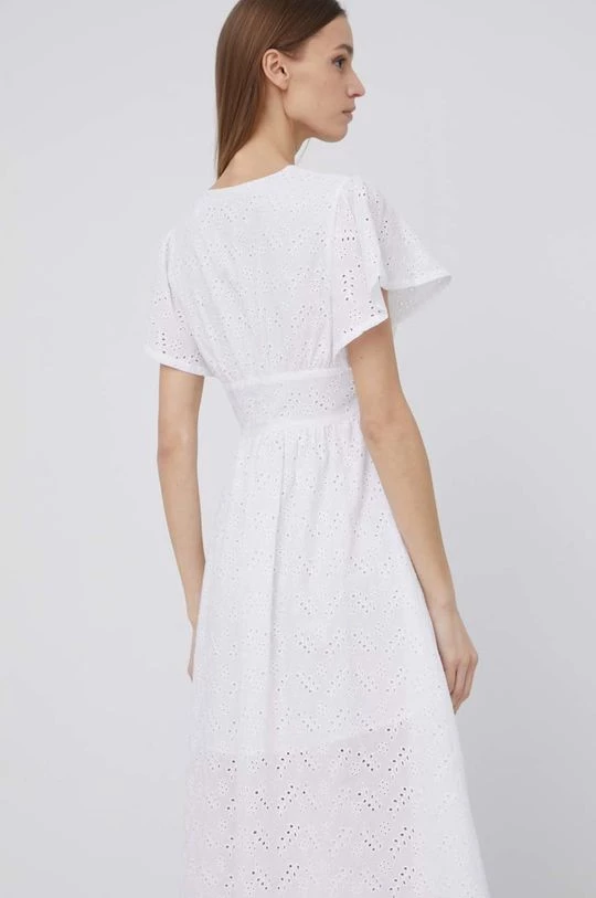 Φορέματα Βαμβακερό φόρεμα Pepe Jeans Mae άσπρο, 5 Φορέματα Βαμβακερό φόρεμα Pepe Jeans Mae άσπρο, - Image 3