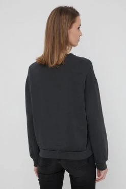 Χωρίς φερμουάρ Βαμβακερή μπλούζα Pepe Jeans Cadence χρώμα: γκρι, -Pepe Jeans Sales Store unnamed file 6027