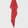 Φουλάρια Σάλι Pepe Jeans Rory Scarf χρώμα: κόκκινο