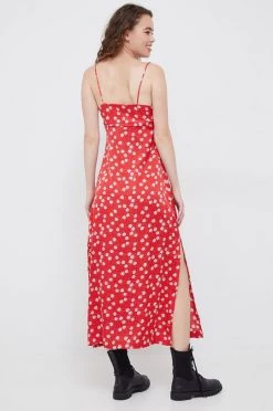 Φορέματα Φόρεμα Pepe Jeans Nain κόκκινο, -Pepe Jeans Sales Store unnamed file 6061