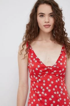 Φορέματα Φόρεμα Pepe Jeans Nain κόκκινο, -Pepe Jeans Sales Store unnamed file 6062