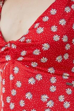 Φορέματα Φόρεμα Pepe Jeans Nain κόκκινο, -Pepe Jeans Sales Store unnamed file 6063