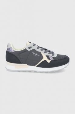 Sneakers Υποδήματα Pepe Jeans Britt W Night γκρι